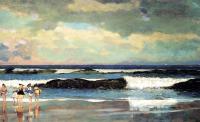 Homer, Winslow - On the Beach, Long Branch, New Jersey